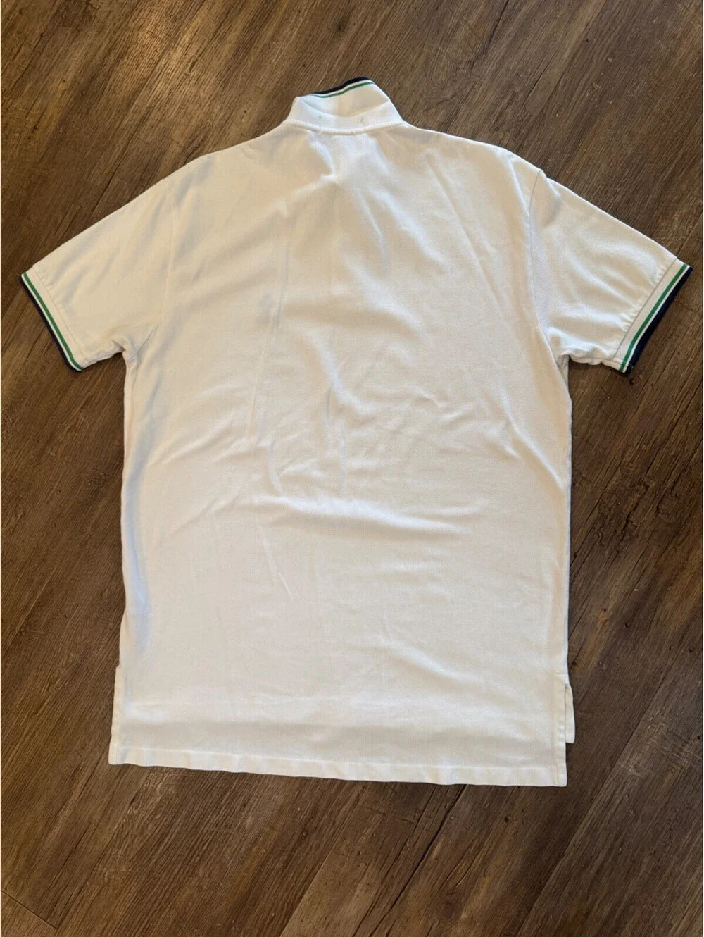 Polo Ralph Lauren White Shirt Sz Lg Classic Polo Tennis Racquets PRLC